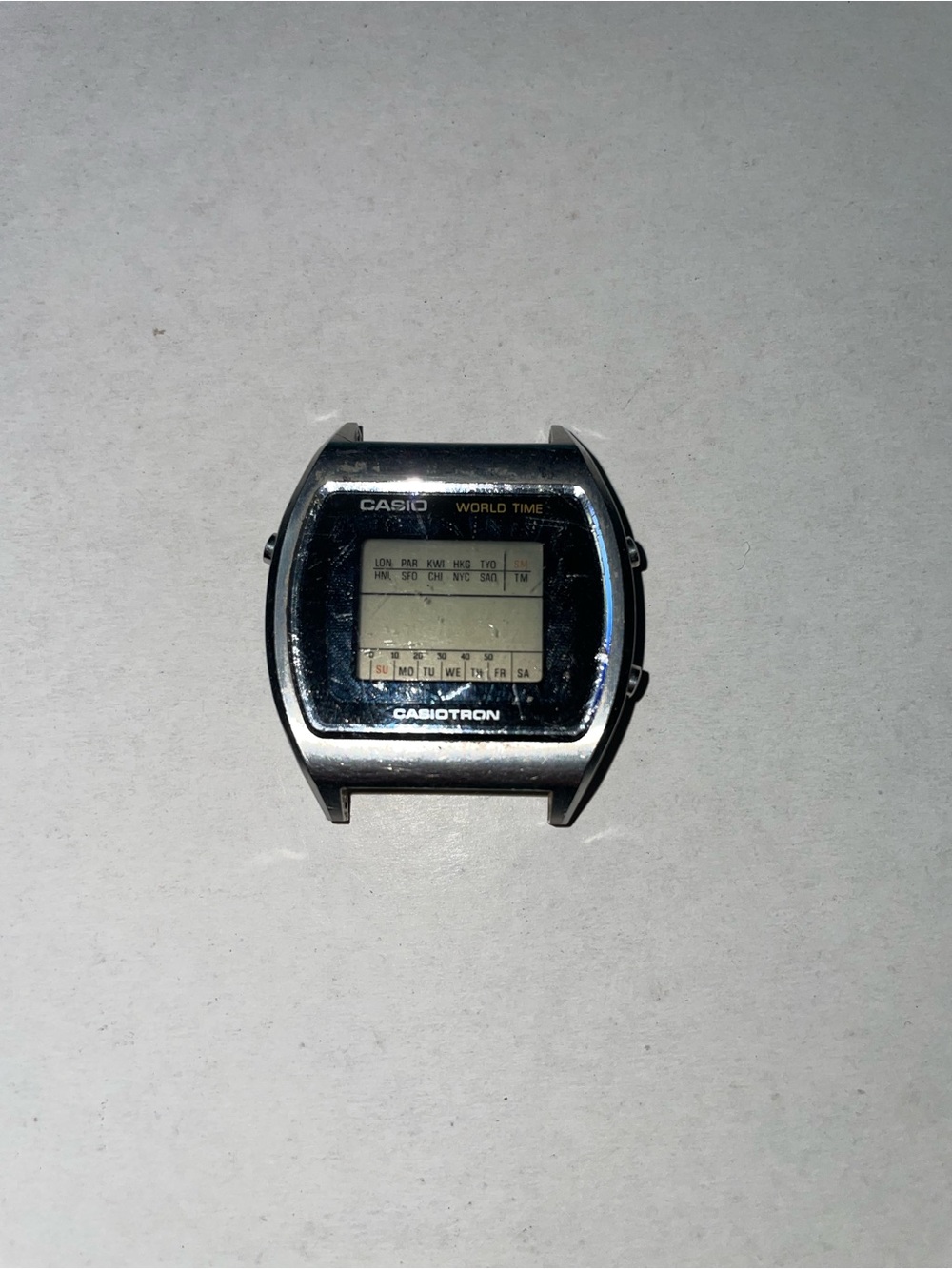 CASIO Casiotron Digital Wristwatch 29CS-11 Vintage Rare For Parts Only